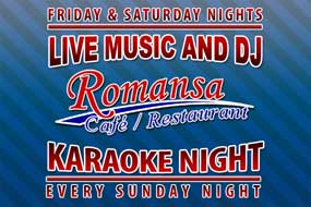 Romansa Cafe Restaurant Weekend